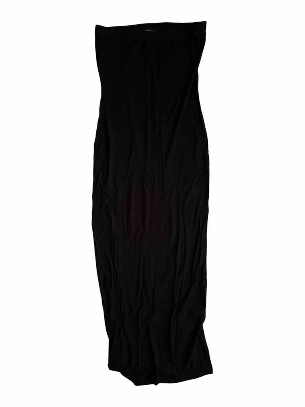 PrettyLittleThing Black Maxi Tube Skirt